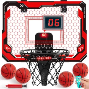 Light Up Over The Door Basket Ball Hoop