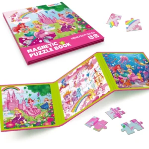 60-Piece Magnetic Puzzle Set  Aged 3-6  Travel-Friendly