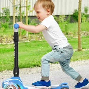 Kids Kick Scooter with LED Lighted Wheels