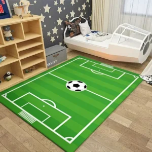 Soccer Field Carpet Non-slip Machine Washable
