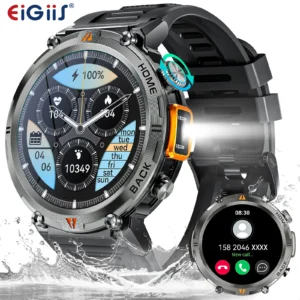Bluetooth Call smartwatch with Touch Screen & Health Monitor