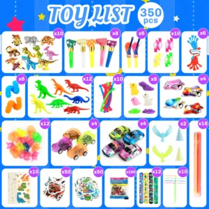 350Pcs Kids Party Favor Set
