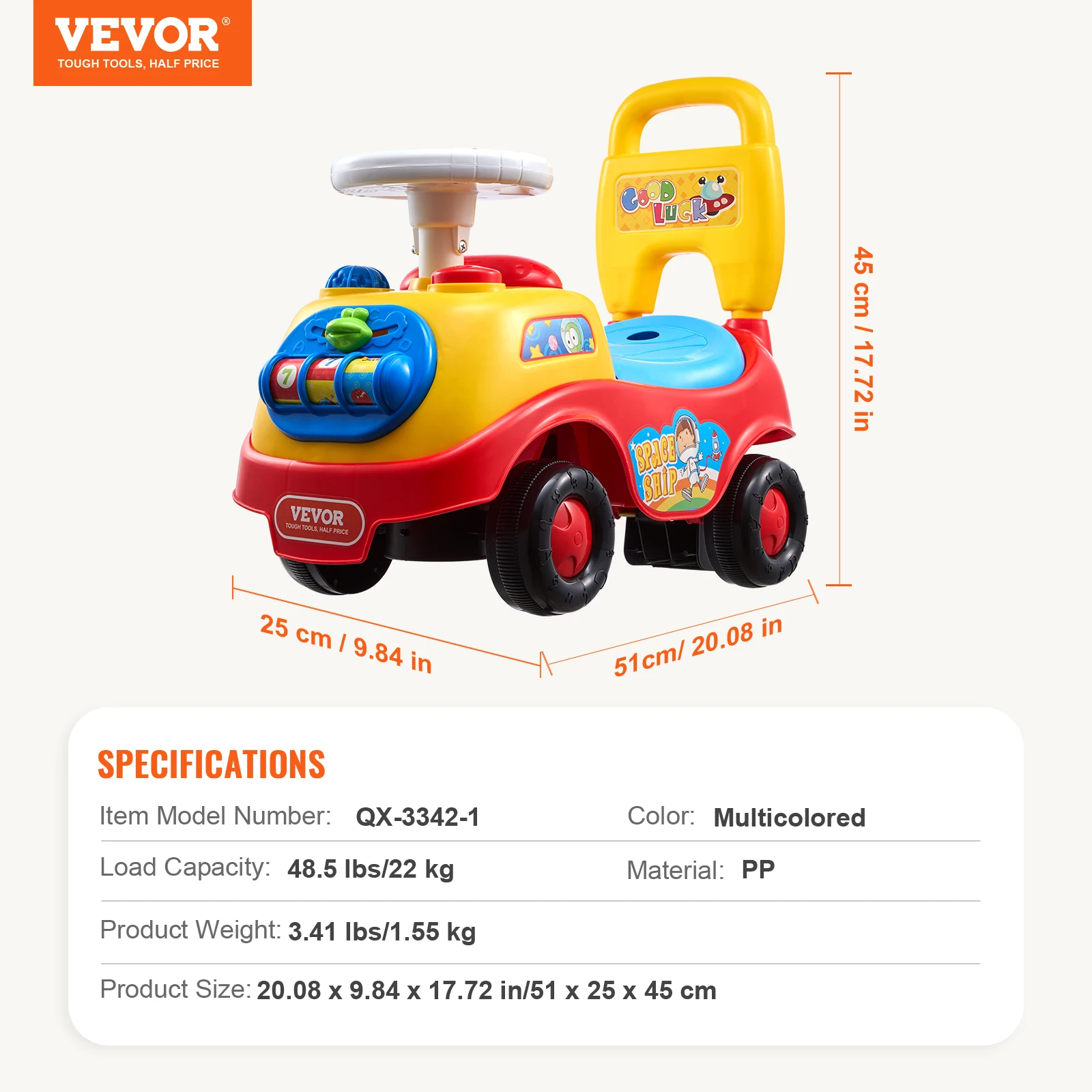 Toddler Ride On Push Car Sit to Stand with Music Steering Wheel - Image 3