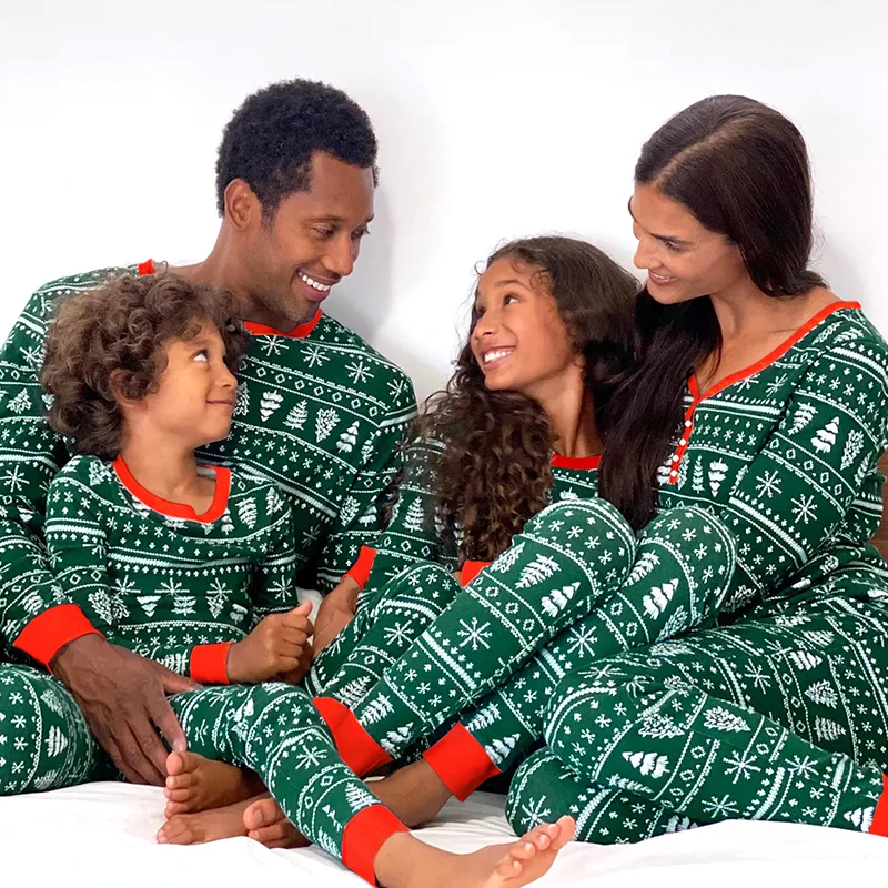 Matching Christmas Family Pajamas Set - Image 2